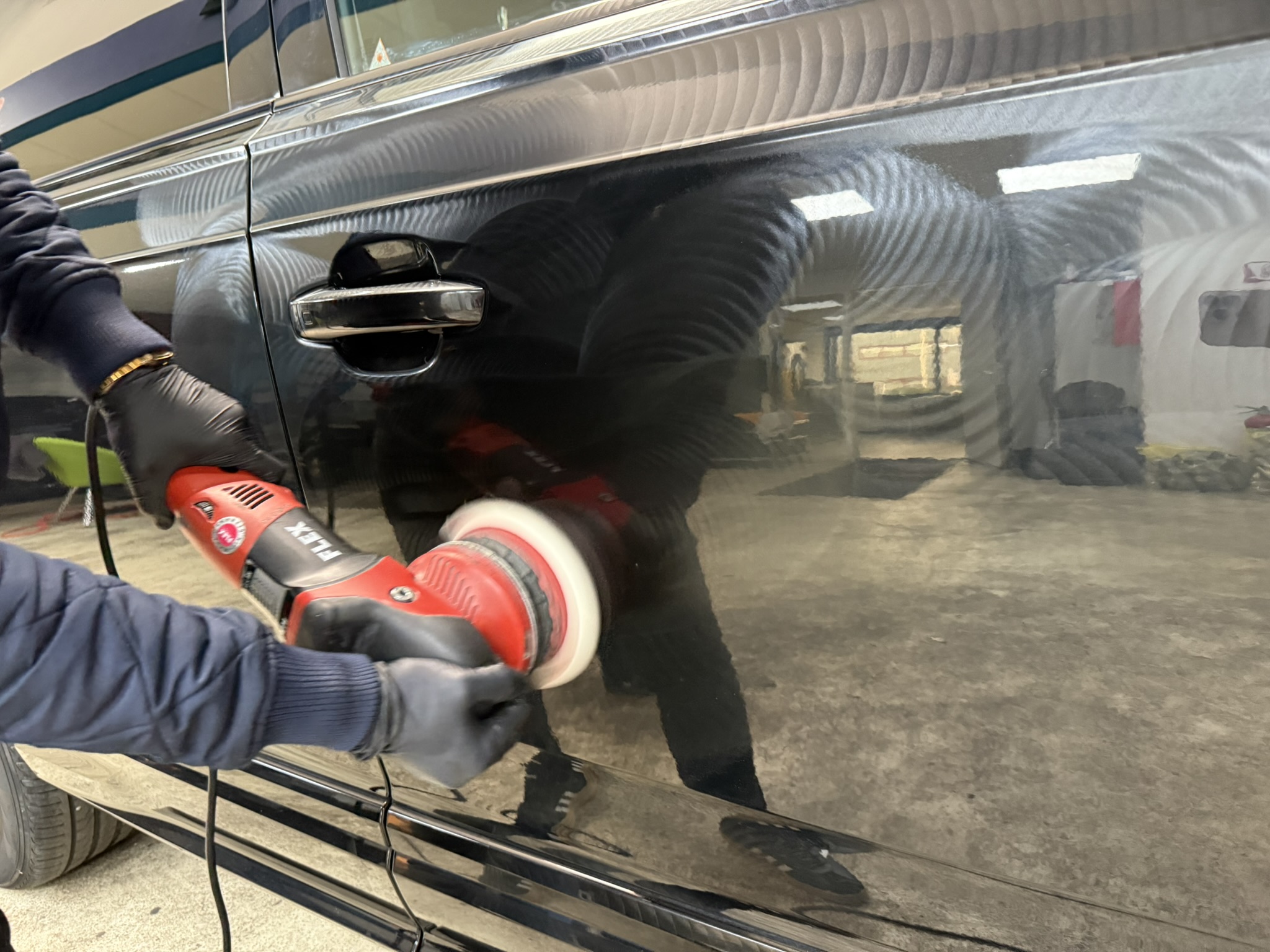 Polijsten en lakcorrectie project
